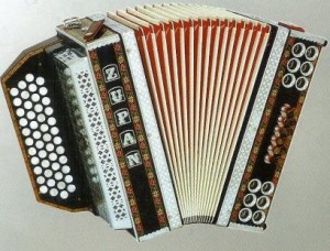 Dammit- right on the side of the accordion...